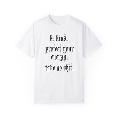 Be Nice Protect Your Energy Take No Shit Hoodie