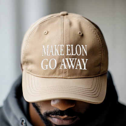 Make Elon Go Away Parody MAGA Hat