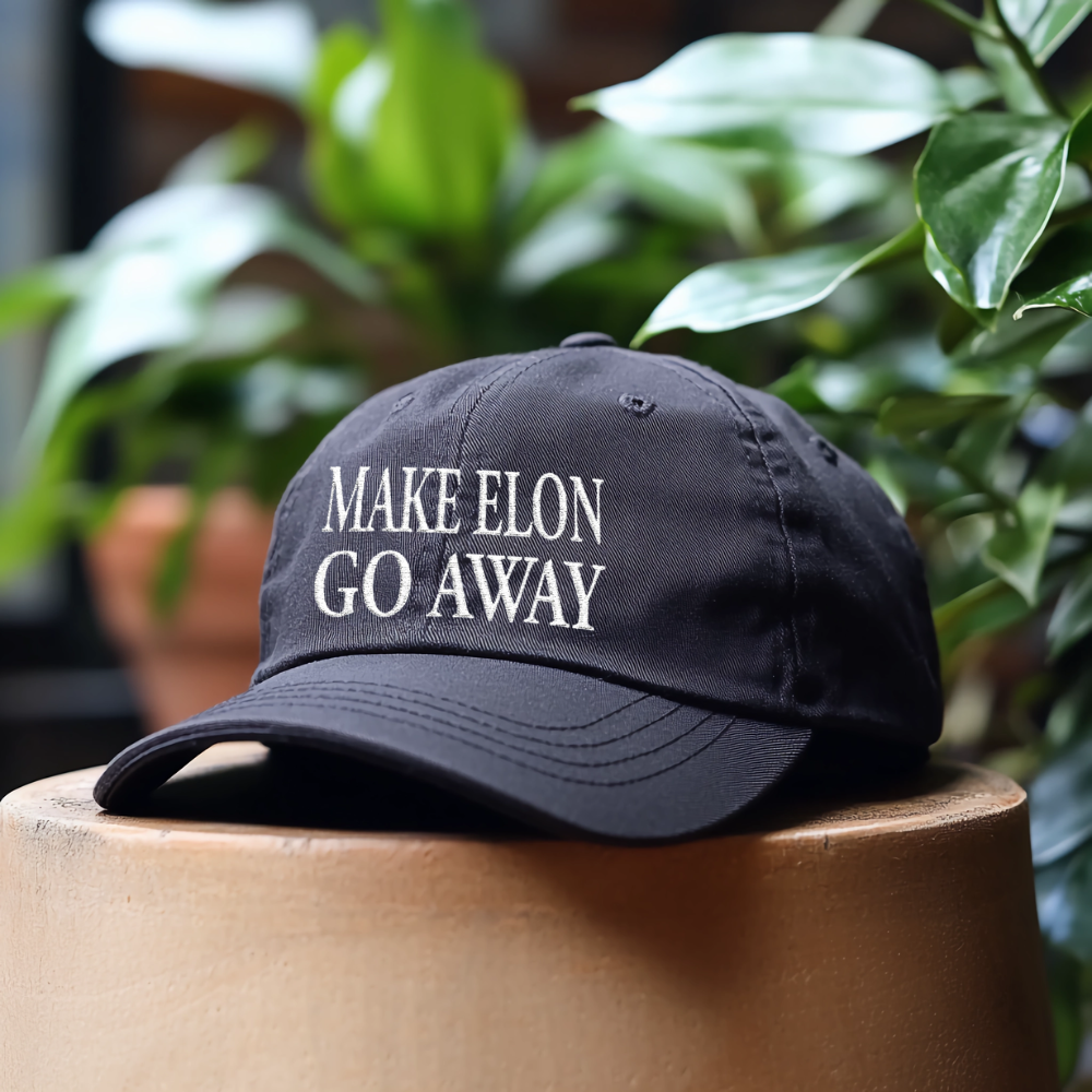 Make Elon Go Away Parody MAGA Hat