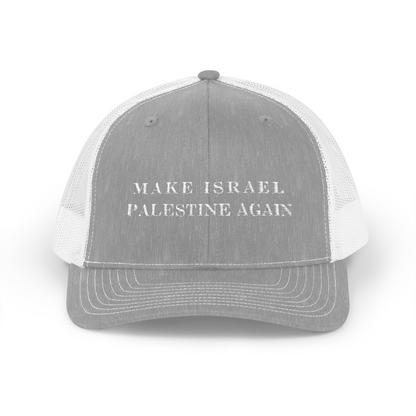 Make Israel Palestine Again Snapback Trucker Hat