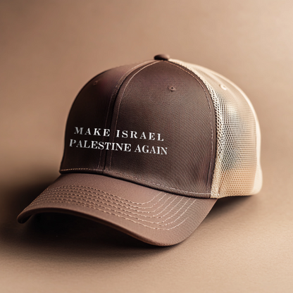 Make Israel Palestine Again Snapback Trucker Hat