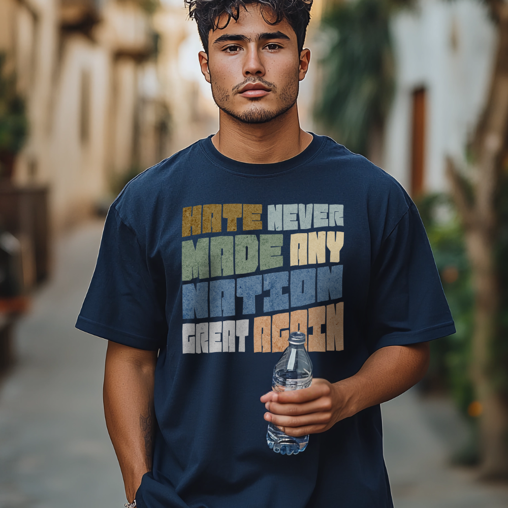 Hate Never Made Any Nation Great Again Tshirt