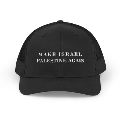 Make Israel Palestine Again Snapback Trucker Hat