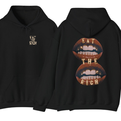 Eat the Rich Gold Tooth Hoodie