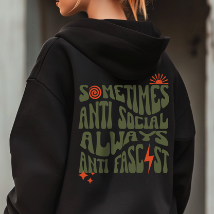 Always Anti Fascist Hoodie