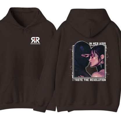 In Her Kiss I Taste the Revolution Hoodie